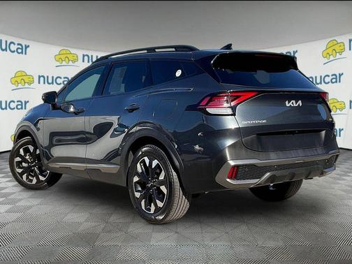 Gray 2024 Kia Sportage Plug-In Hybrid X-Line Prestige