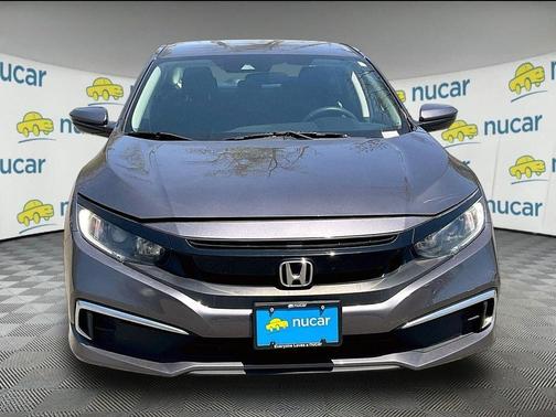 Gray 2019 Honda Civic LX