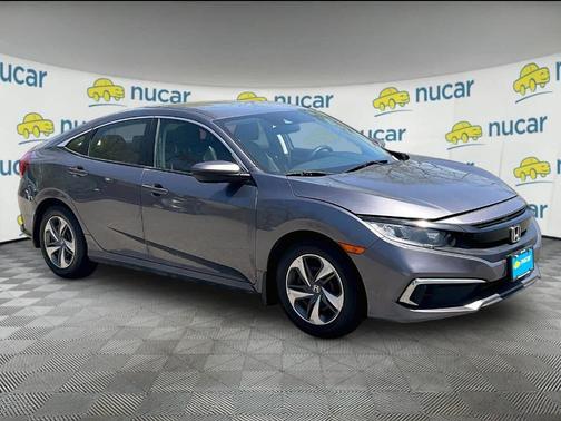 Gray 2019 Honda Civic LX