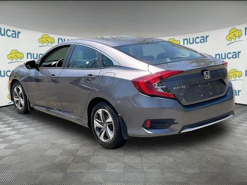 Gray 2019 Honda Civic LX