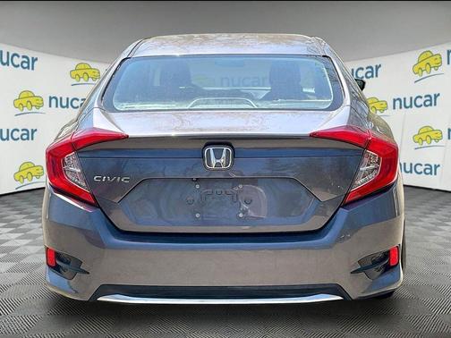 Gray 2019 Honda Civic LX