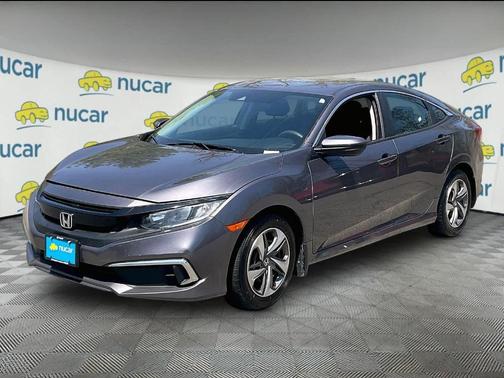 Gray 2019 Honda Civic LX