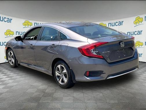Gray 2019 Honda Civic LX