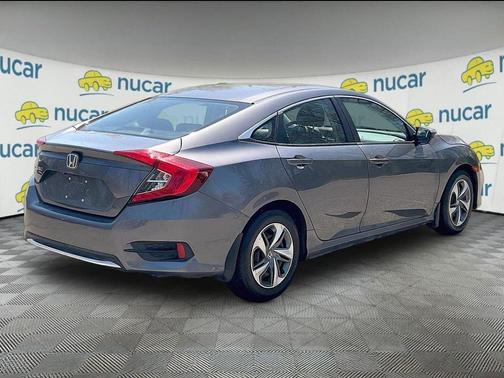 Gray 2019 Honda Civic LX
