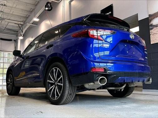 Blue 2025 Acura RDX A-Spec Advance Package