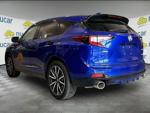 Blue 2025 Acura RDX A-Spec Advance Package