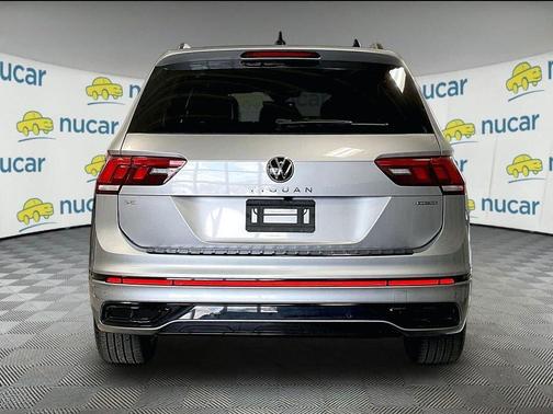 Pyrite Silver Metallic 2023 Volkswagen Tiguan 2.0T SE R-Line Black