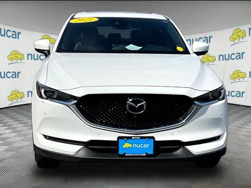 Snowflake White Pearl 2021 Mazda CX-5 Signature