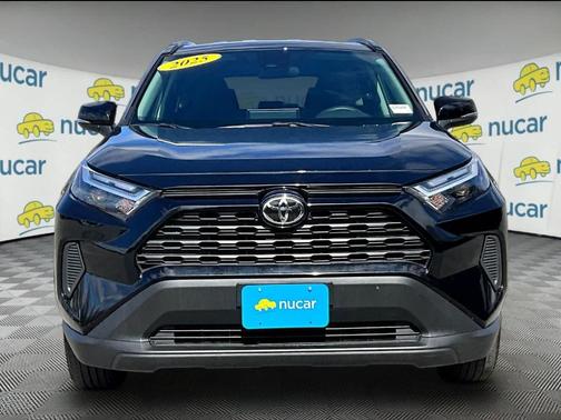 Black 2025 Toyota RAV4 Hybrid XLE