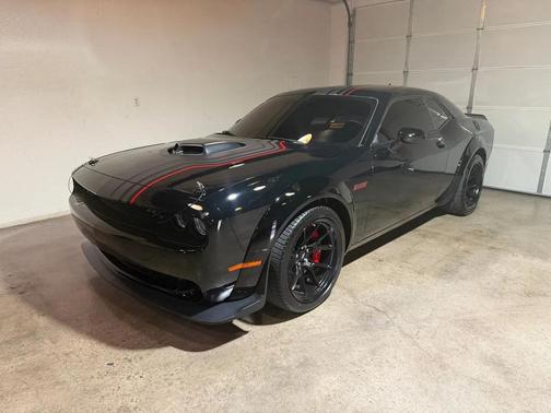Black 2023 Dodge Challenger R/T Scat Pack Widebody