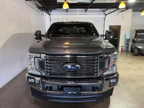 Gray 2022 Ford F-350 Lariat