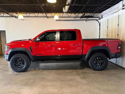 Red 2021 RAM 1500 TRX