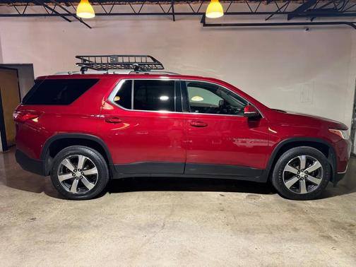 Red 2018 Chevrolet Traverse LT Leather