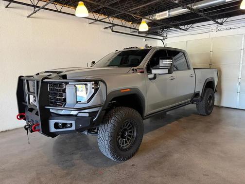 Gray 2025 GMC Sierra 2500 AT4