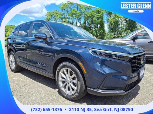 Canyon River Blue Metallic 2024 Honda CR-V EX-L AWD