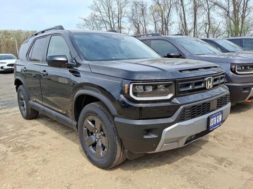 Crystal Black Pearl 2026 Honda Passport AWD RTL Towing