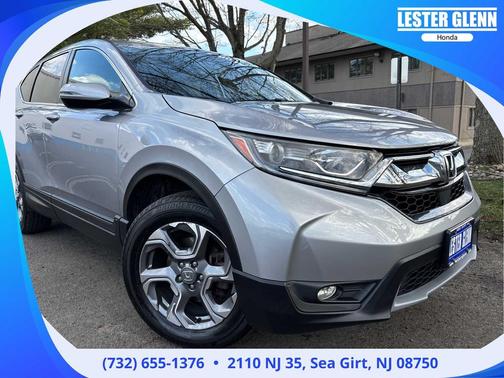 Lunar Silver Metallic 2019 Honda CR-V EX-L