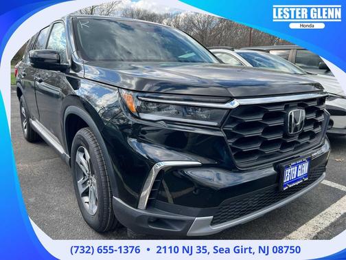 Crystal Black Pearl 2023 Honda Pilot AWD EX-L 8 Passenger