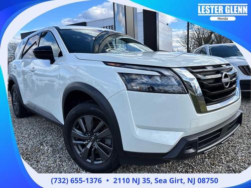 Glacier White 2023 Nissan Pathfinder S 4WD