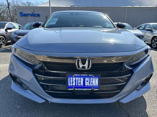 Sonic Gray Pearl 2022 Honda Accord Sport SE 1.5T