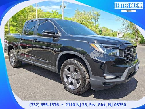 Crystal Black Pearl 2024 Honda Ridgeline TrailSport