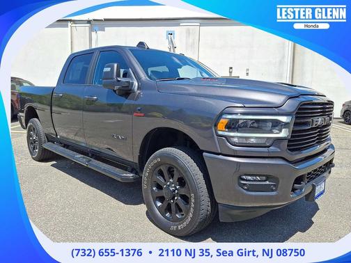 Granite Crystal Metallic Clearcoat 2024 RAM 3500 Laramie Crew Cab 4x4 6'4' Box
