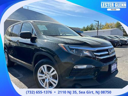 Black Forest Pearl 2016 Honda Pilot LX
