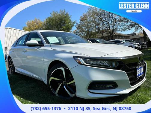 Platinum White Pearl 2018 Honda Accord Sport