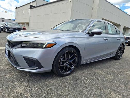 Lunar Silver Metallic 2023 Honda Civic Sport Touring