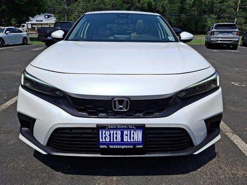 Platinum White Pearl 2024 Honda Civic EX-L