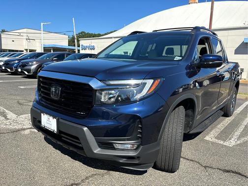 Obsidian Blue Pearl 2022 Honda Ridgeline RTL-E