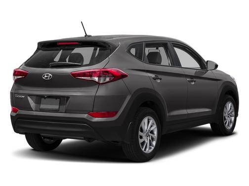 Coliseum Gray 2017 Hyundai TUCSON Night