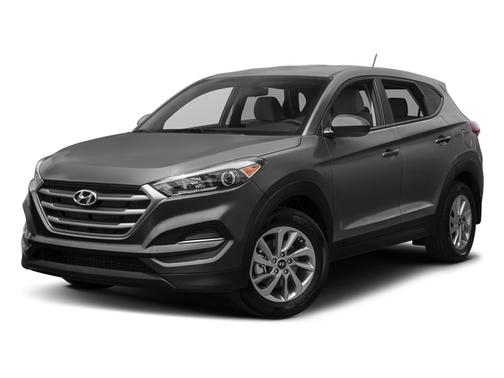 Coliseum Gray 2017 Hyundai TUCSON Night