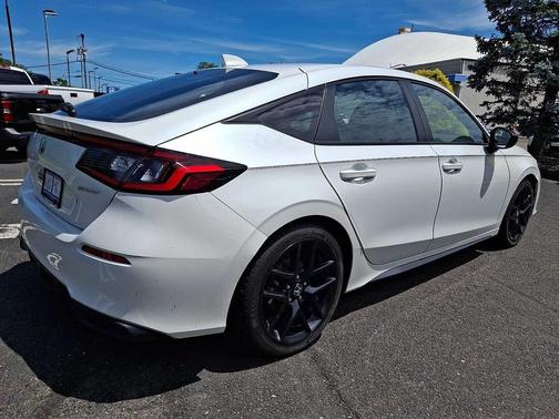 Platinum White Pearl 2024 Honda Civic Sport