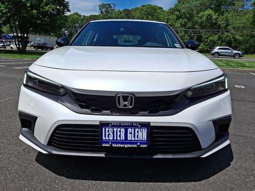 Platinum White Pearl 2024 Honda Civic Sport
