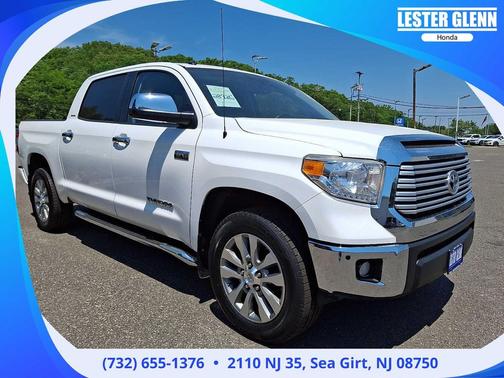 Super White 2016 Toyota Tundra Limited