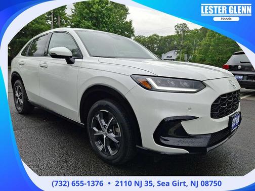 Platinum White Pearl 2024 Honda HR-V EX-L