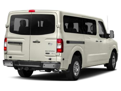 Glacier White 2015 Nissan NV Passenger NV3500 HD S V8