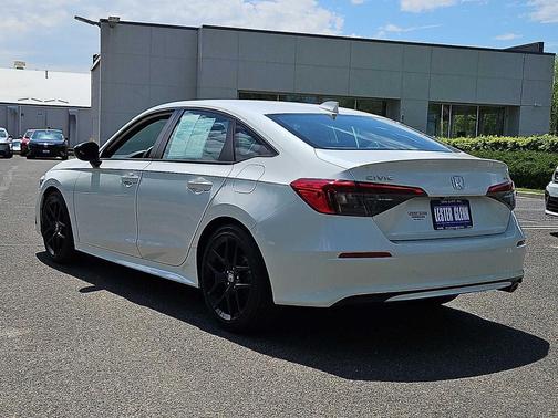 Platinum White Pearl 2024 Honda Civic Sport