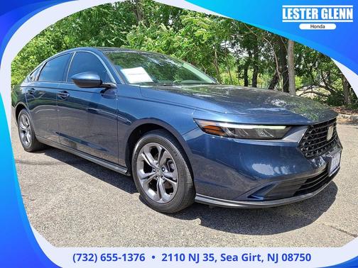 Canyon River Blue Metallic 2023 Honda Accord EX