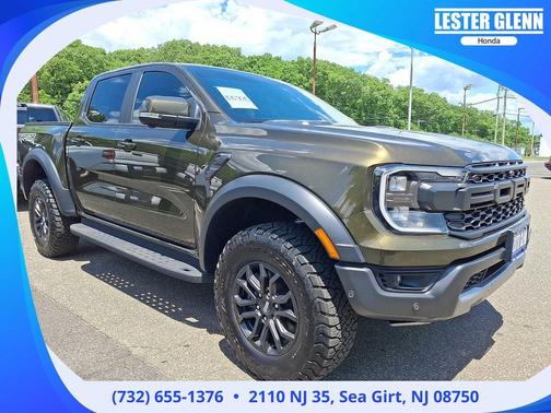 Shelter Green Metallic 2024 Ford Ranger Raptor