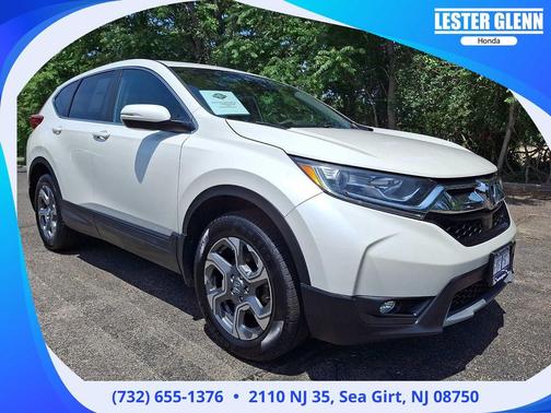White Diamond Pearl 2017 Honda CR-V EX