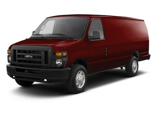 Royal Red Metallic 2010 Ford E350 Super Duty XL
