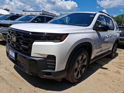 Platinum White Pearl 2026 Honda Pilot Black Edition