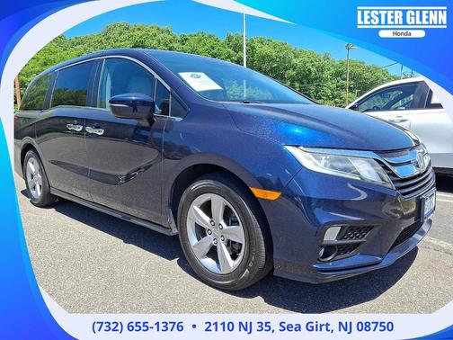 Obsidian Blue Pearl 2018 Honda Odyssey EX-L