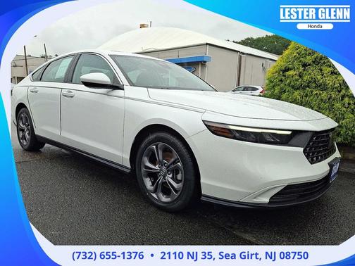 Platinum White Pearl 2023 Honda Accord EX