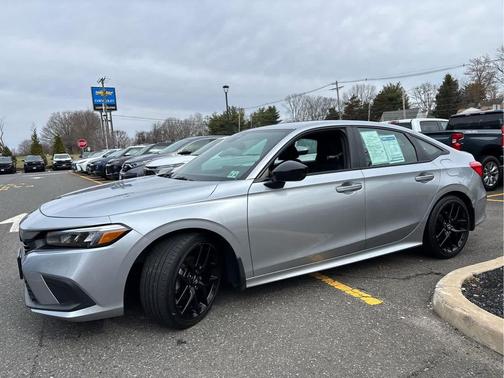 Lunar Silver Metallic 2024 Honda Civic Sport