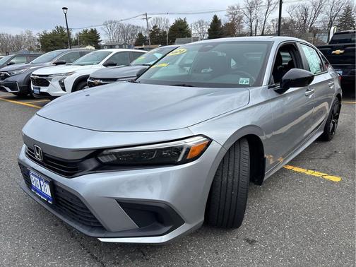 Lunar Silver Metallic 2024 Honda Civic Sport