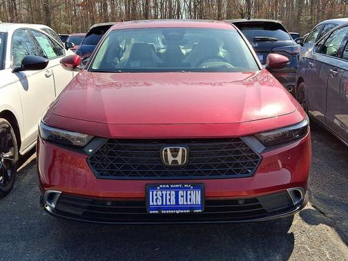 Radiant Red Metallic 2026 Honda Accord Hybrid Touring