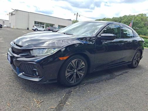 Crystal Black Pearl 2017 Honda Civic EX